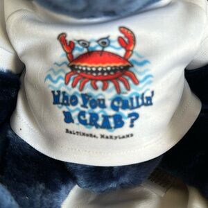 Baltimore Maryland Bear “Who You Callin’ a Crab”